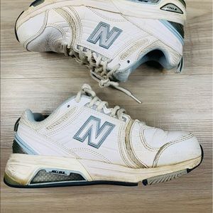 New Balance Tennis Shoe WX856WB Trainers White